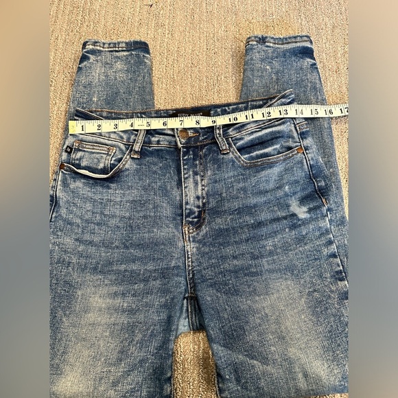Judy Blue Acid Wash Skinny Jeans Size 26 - Picture 7 of 10